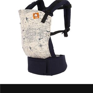 Tula Blue and Cream Bag Ergonomic Design